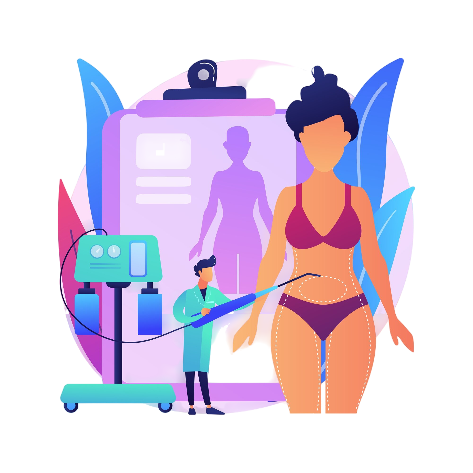 liposuction abstract concept illustration lipo procedure vacuum out fat removal plastic surgery body contouring beauty standard weight loss liposuction alternatives