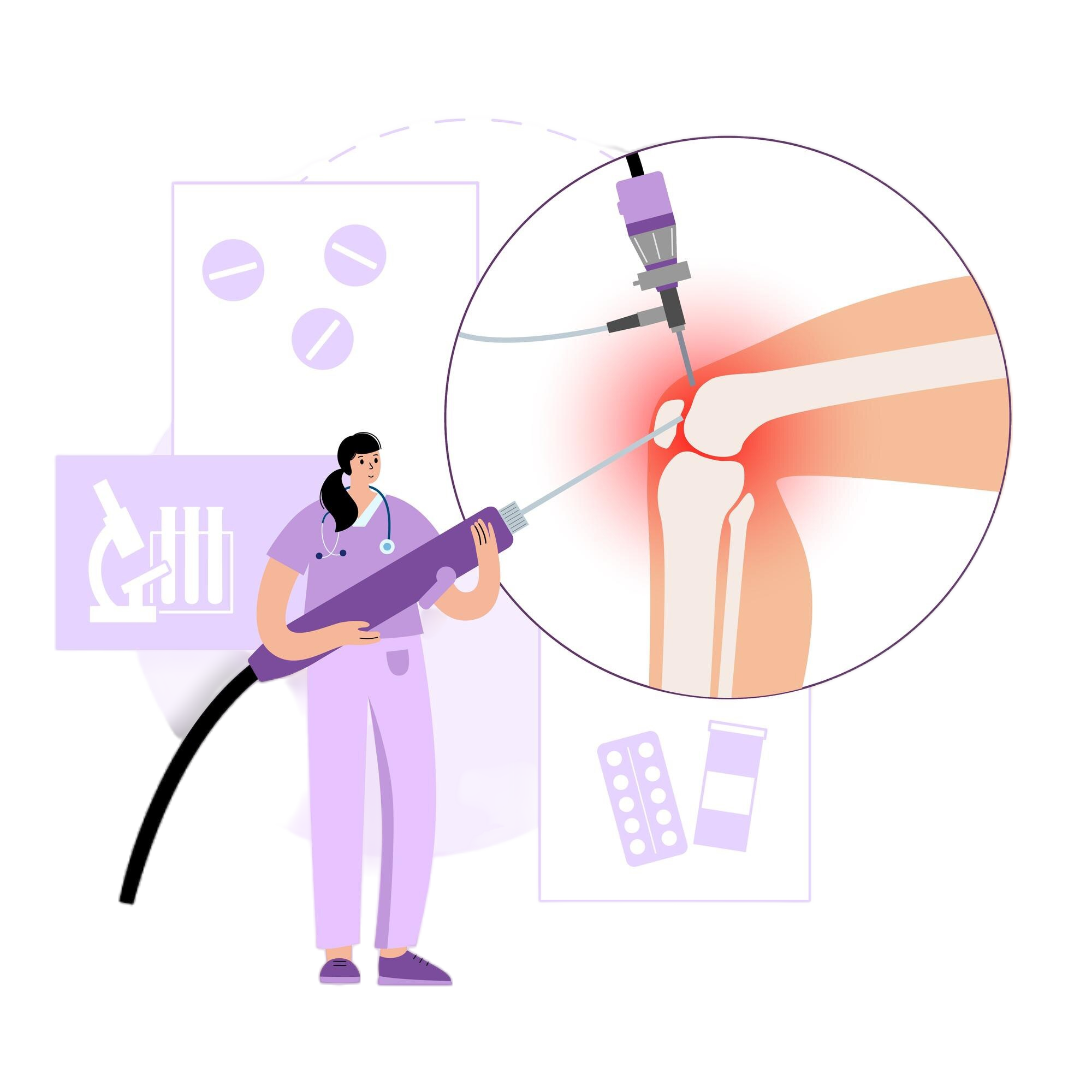 knee joint arthroscopy